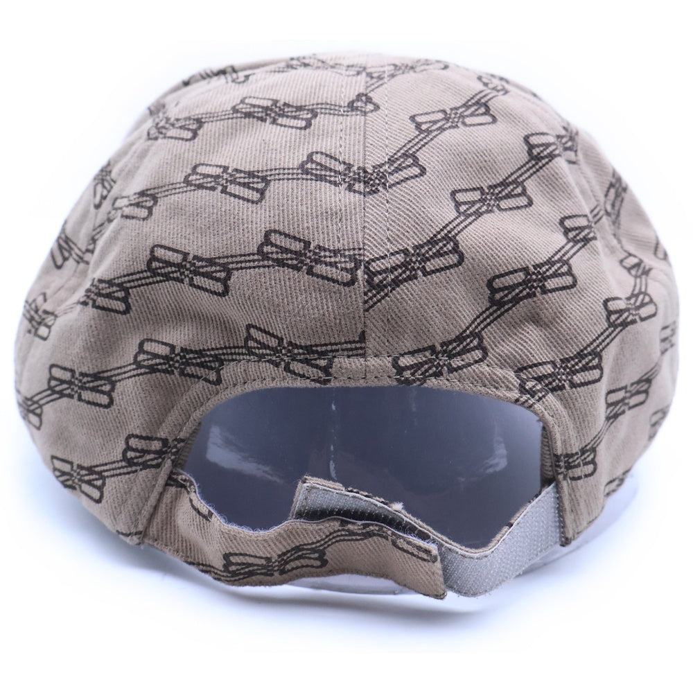 BALENCIAGA(バレンシアガ) BB Monogram Logo 6 Panel-Cap BBモノグラム 704104 キャップ ベージュ