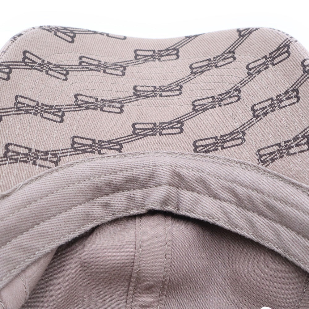 BALENCIAGA(バレンシアガ) BB Monogram Logo 6 Panel-Cap BBモノグラム 704104 キャップ ベージュ