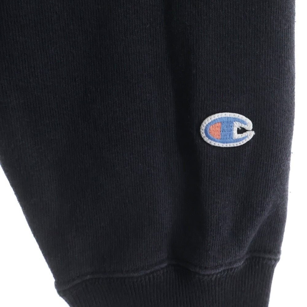 CHAMPION(チャンピオン) ROCHESTER ブロークンフーデッドスウェットシャツ ランタグ復刻 ダメージ加工 後付けパーカー プルオーバーパーカー C3-Q120 グレー