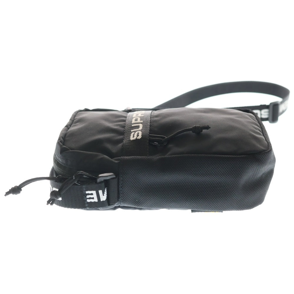 SUPREME(シュプリーム) 22AW Shoulder Bag ブランドロゴテープ ショルダーバック ブラック レディース