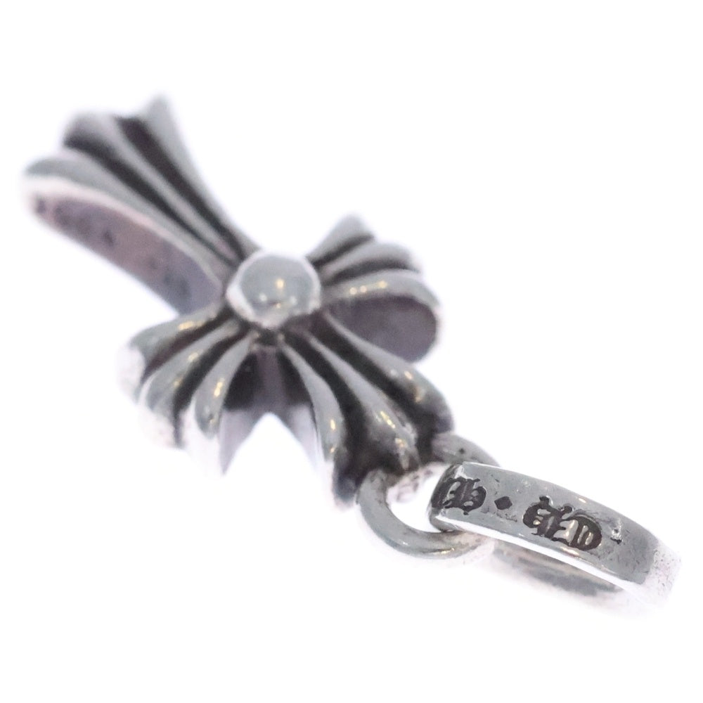CHROME HEARTS(クロムハーツ) CRS BBYFAT ベイビーファットクロス アフターダイヤ ペンダントトップ シルバー