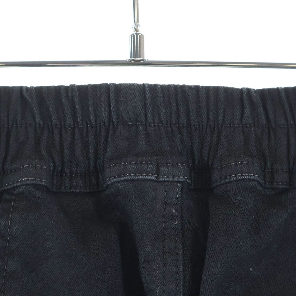 DRKSHDW(ダークシャドウ) CREATCH CARGO DRAWSTRING クリーチカーゴ ワックス加工 ドロスト カーゴパンツ ブラック