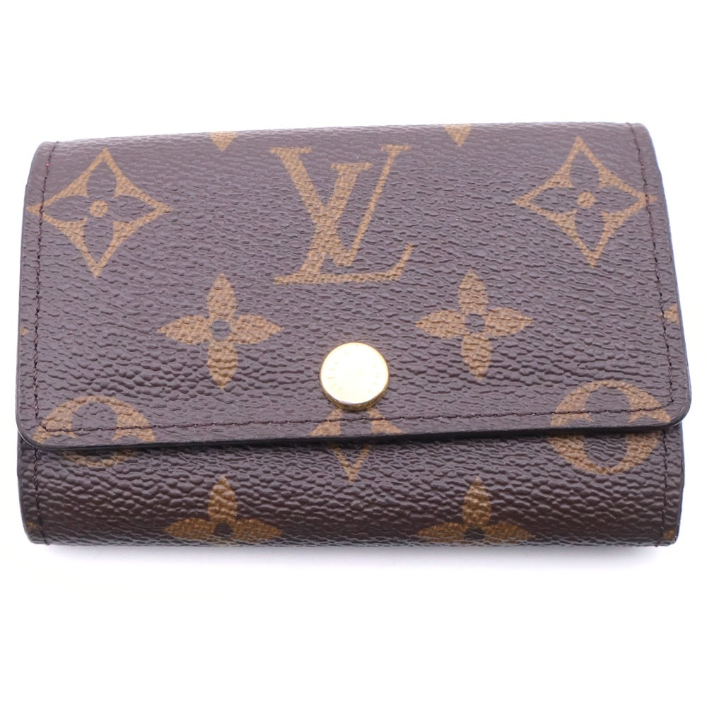 LOUIS VUITTON(ルイヴィトン) モノグラム ミュルティクレ6 フューシャ キーリング キーケース バッグチャーム ブラウン×ピンク ゴールド金具 PVC M11456