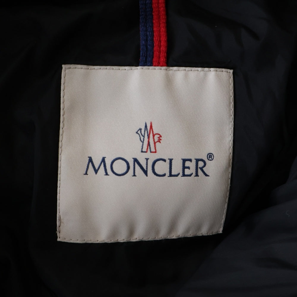 MONCLER(モンクレール) 17AW MONTGENEVRE モンジュネーブル ウール フーデッド ジップアップ ダウンジャケット ブラック C20914033805