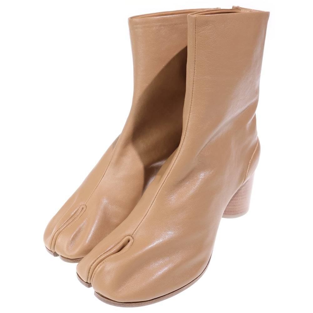 Maison Martin Margiela(メゾンマルタンマルジェラ) TABI ANKLE BOOTS タビブーツ S58WU0246 ロングブーツ ベージュ
