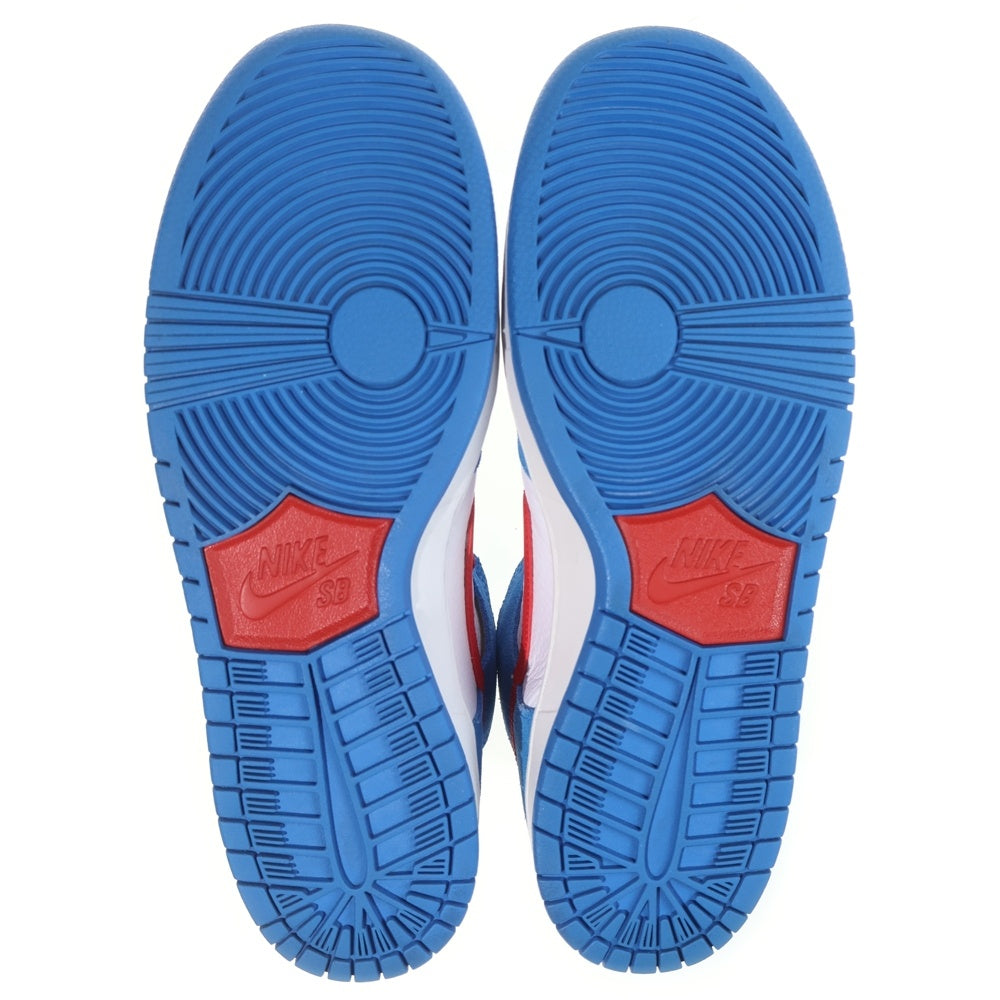NIKE(ナイキ) Dunk High Doraemon ダンクハイ ドラえもん CI2692-400 US10.5/28.5cm ハイカットスニーカー ブルー