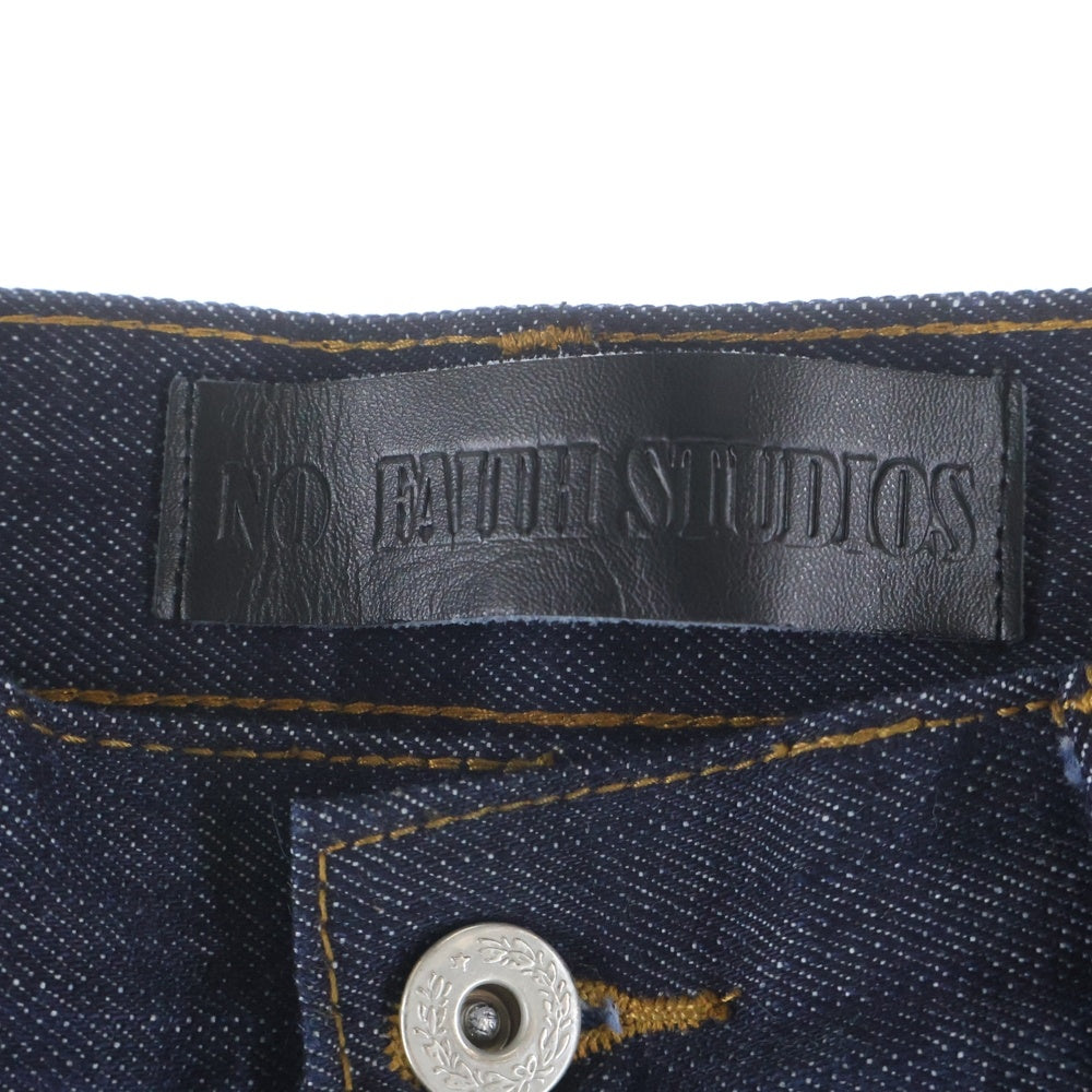 NO/FAITH STUDIOS(ノーフェイスストゥディオス) RAW DENIM LOOSE FIT