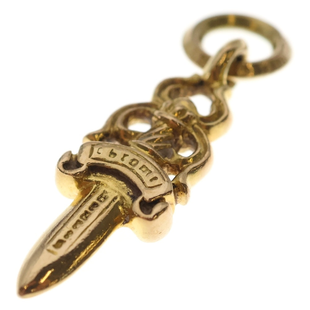 CHROME HEARTS(クロムハーツ) 22K #5 DAGGER CHARM ダガーチャーム ペンダントトップ ゴールド