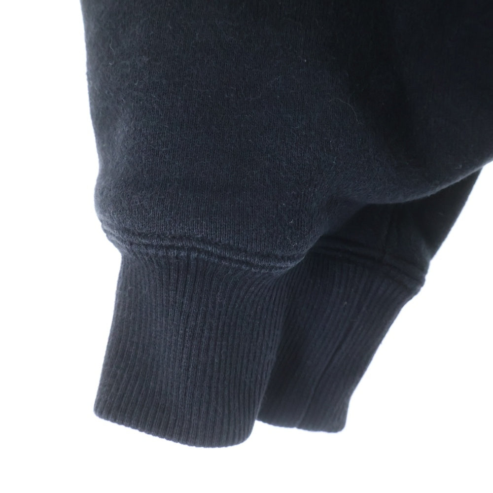 WTAPS(ダブルタップス) ×CHAMPION チャンピオン フロント刺繍 クルーネックスウェットトレーナー ブラック C8-X016