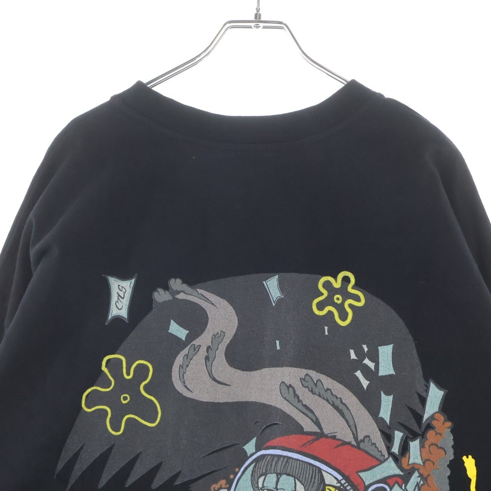 cvtvlist(カタリスト) GANG BOB LONG SLEEVE TEE ギャングボブ 2101090303 ロングスリーブカットソー ブラック