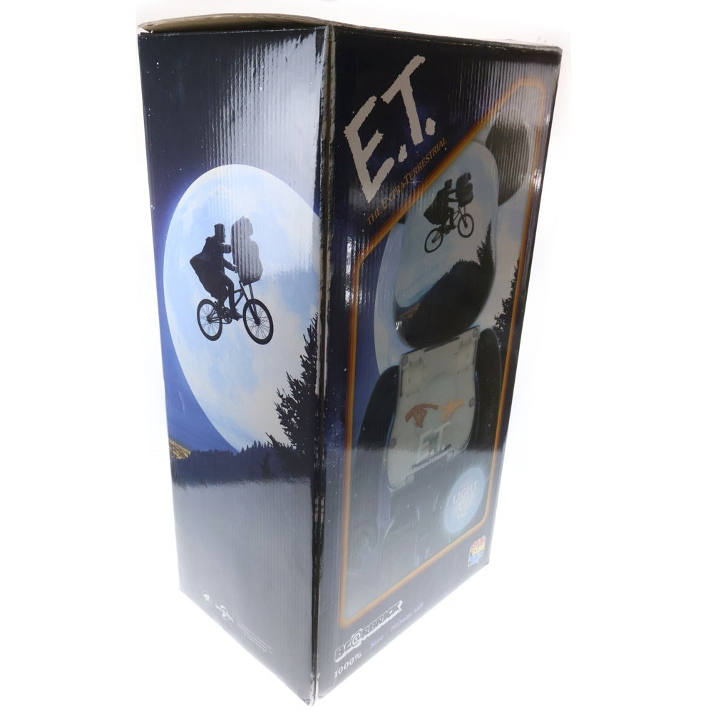 BE@RBRICK(ベアブリック) E.T. LIGHT UP Ver. 1000% ライトアップ ベアブリック ブラック