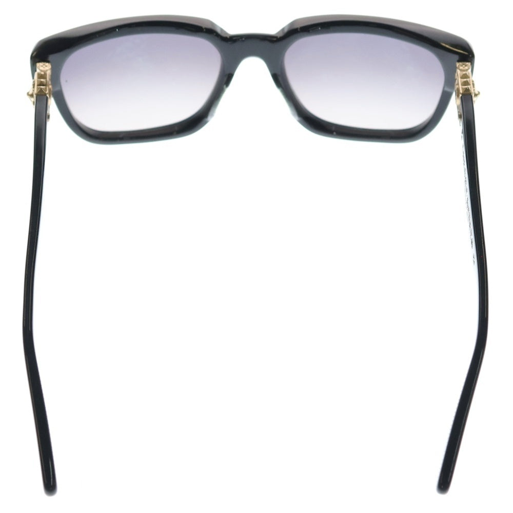 CHROME HEARTS(クロムハーツ) CHプラステンプルウェリントンサングラス SITONIT 56□‐151 BK-18KGP ブラック/ゴールド
