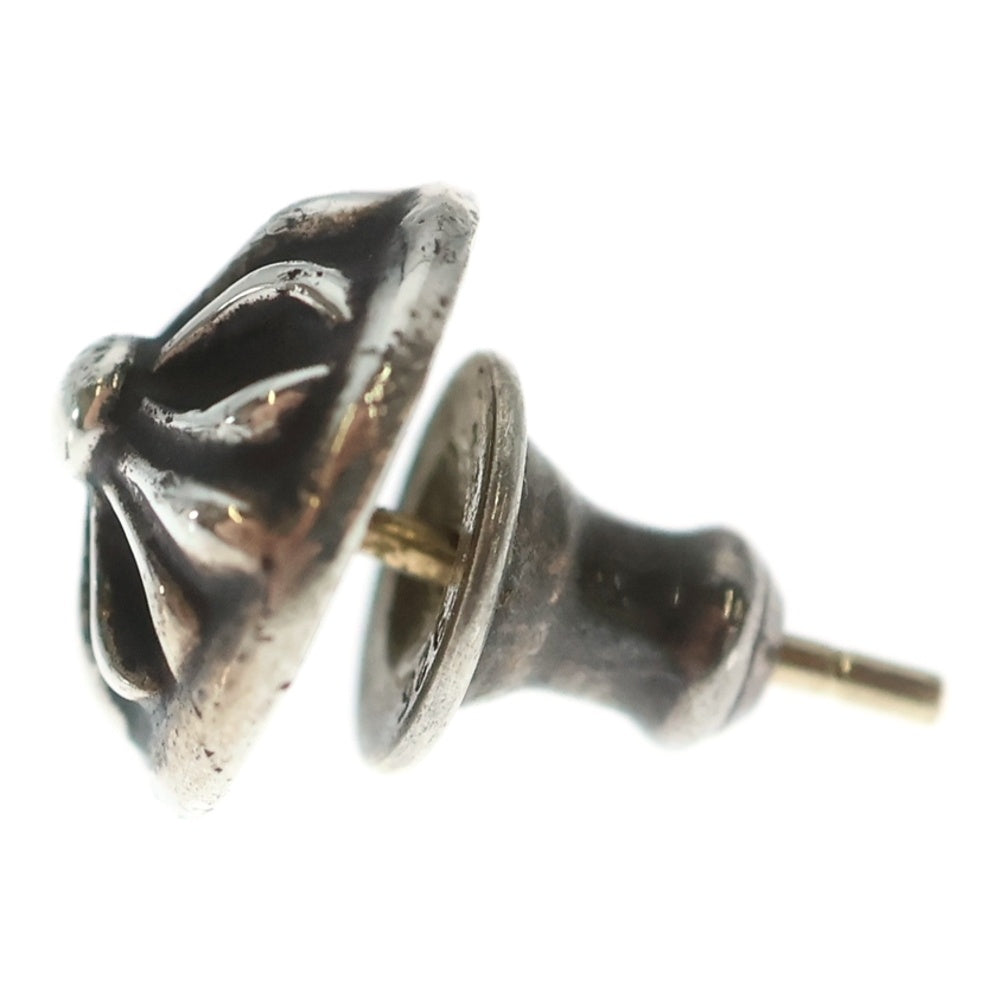 CHROME HEARTS(クロムハーツ) STUD CRSBLL クロスボールスタッドピアス シルバー BCA110