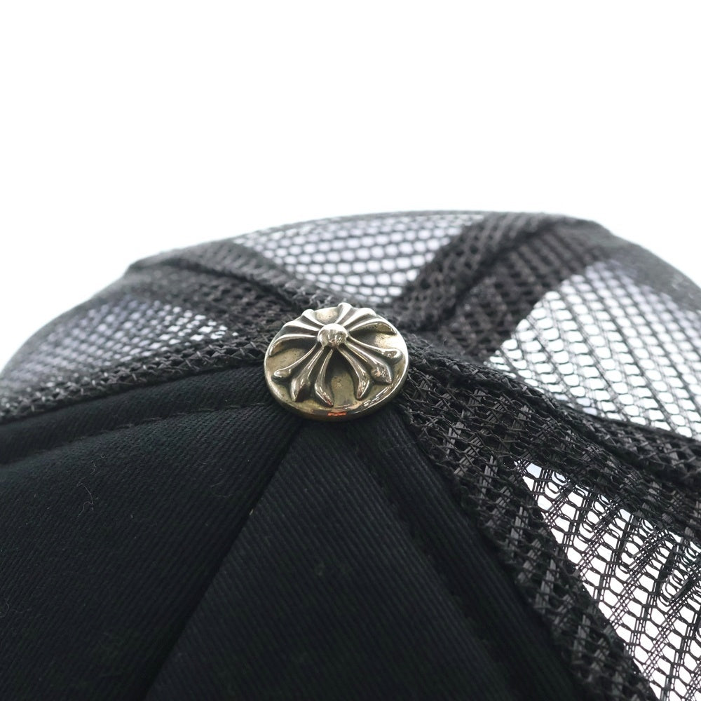 CHROME HEARTS(クロムハーツ) TRUCKER CAP CHパッチ メッシュ トラッカーキャップ 帽子 ブラック