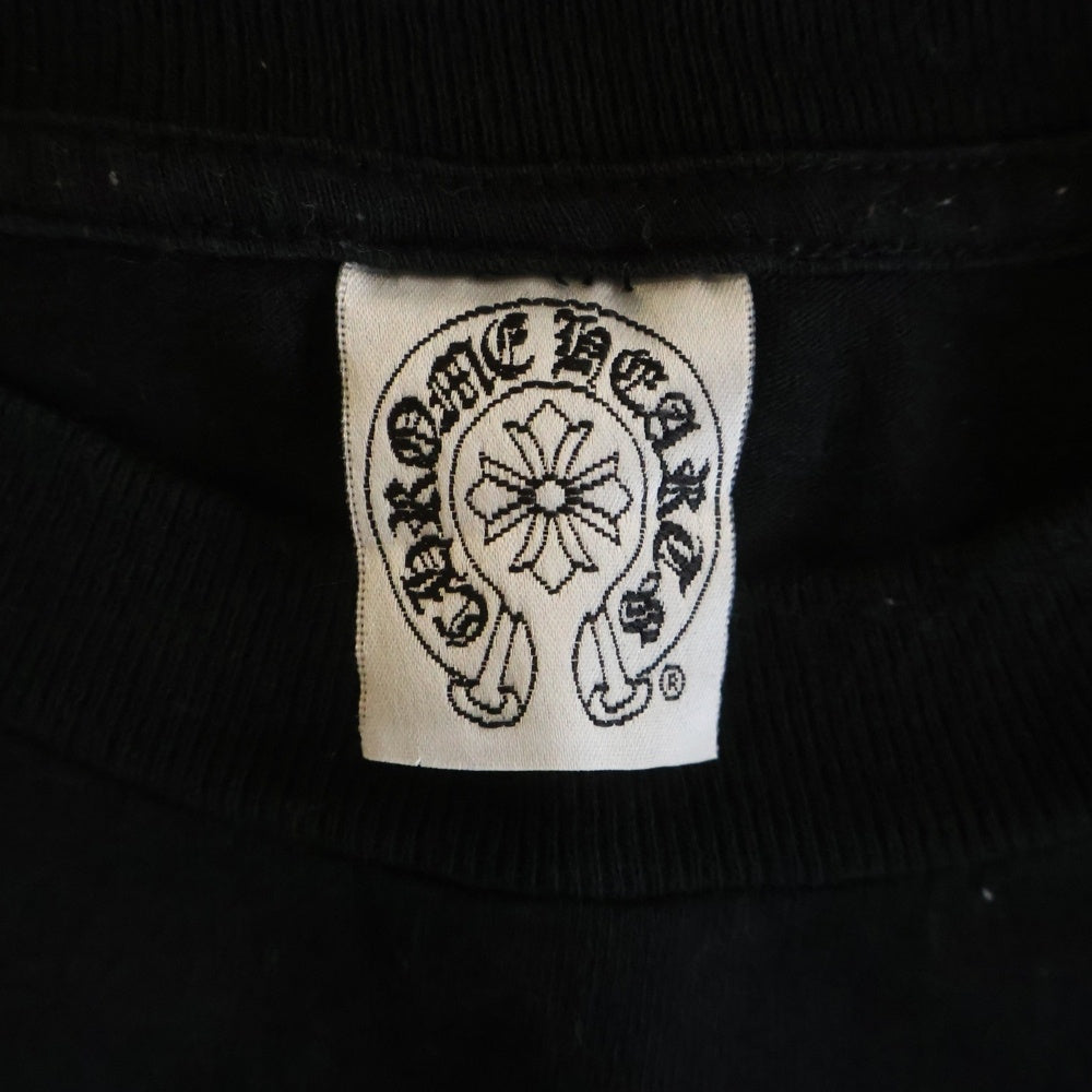 CHROME HEARTS(クロムハーツ) OLD FOTI TEE フォティプリント Tバー 半袖Tシャツ ブラック