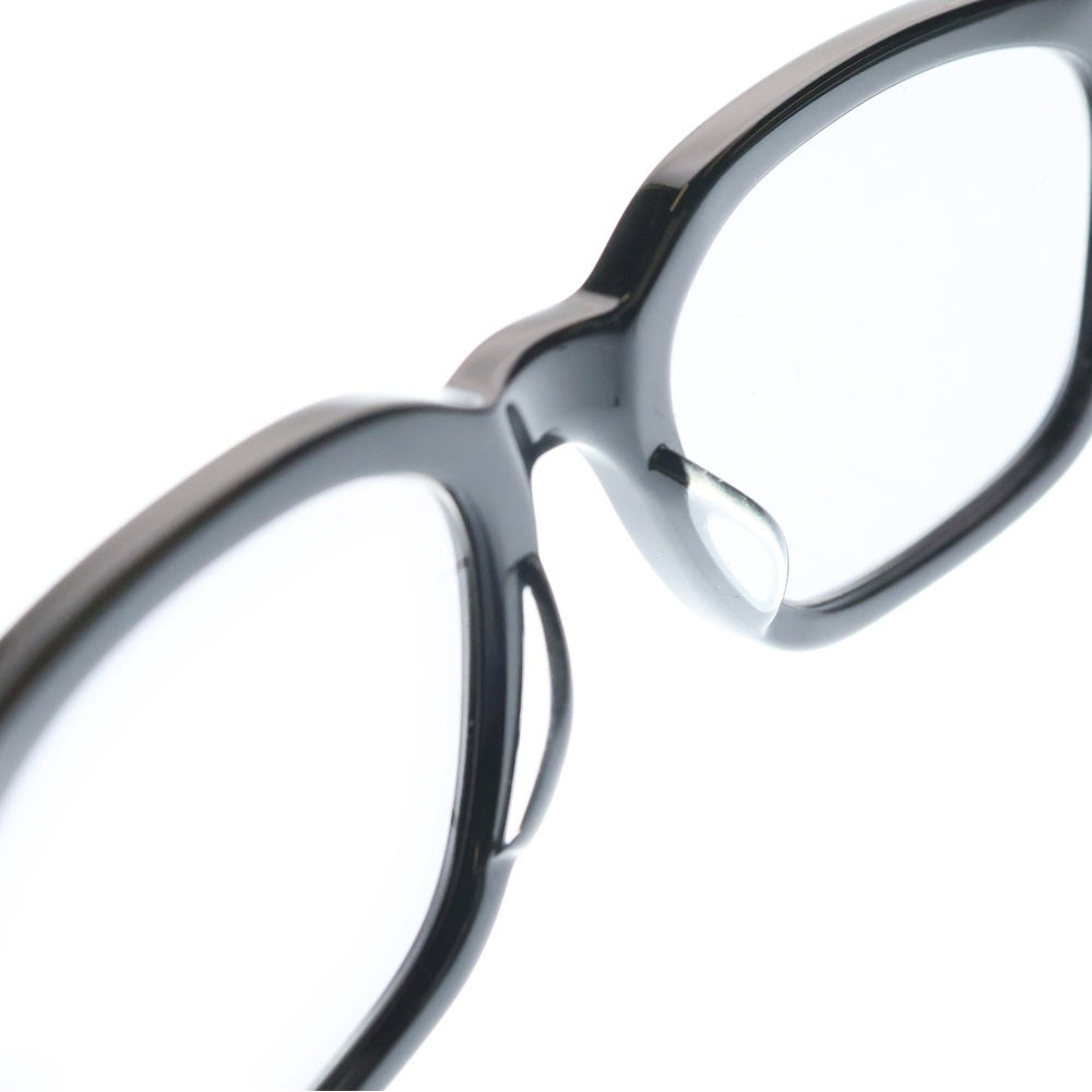 CHROME HEARTS(クロムハーツ) COX UCKER CHクロステンプル ウェリントンフレーム サングラス アイウェア メガネ ブラック/シルバー
