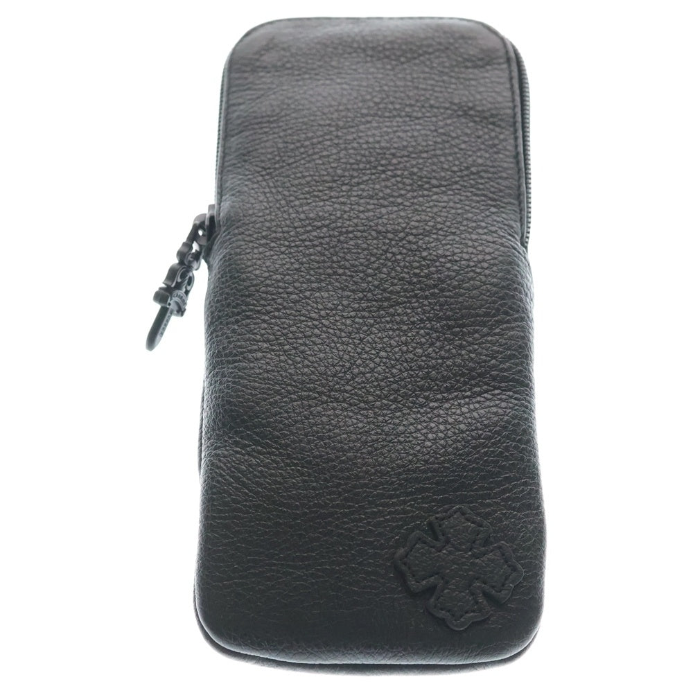 CHROME HEARTS(クロムハーツ) COX UCKER CHクロステンプル ウェリントンフレーム サングラス アイウェア メガネ ブラック/シルバー