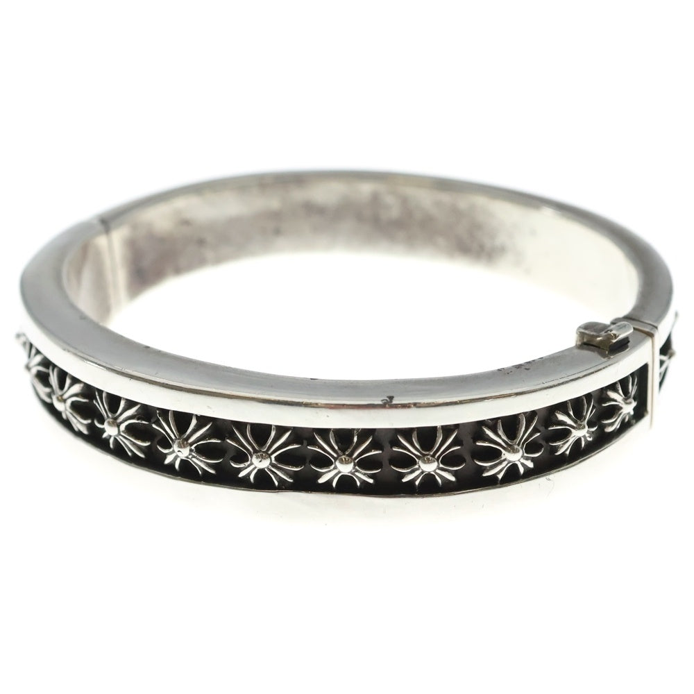 CHROME HEARTS(クロムハーツ) NARROW V CH PLUS ナローVバンドCHプラスブレスレット シルバー