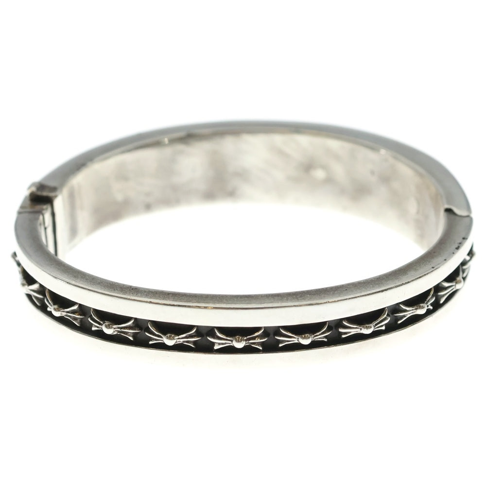 CHROME HEARTS(クロムハーツ) NARROW V CH PLUS ナローVバンドCHプラスブレスレット シルバー