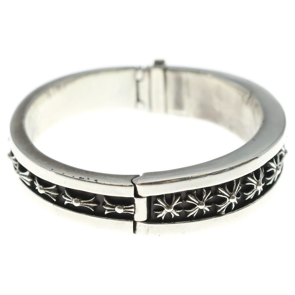 CHROME HEARTS(クロムハーツ) NARROW V CH PLUS ナローVバンドCHプラスブレスレット シルバー