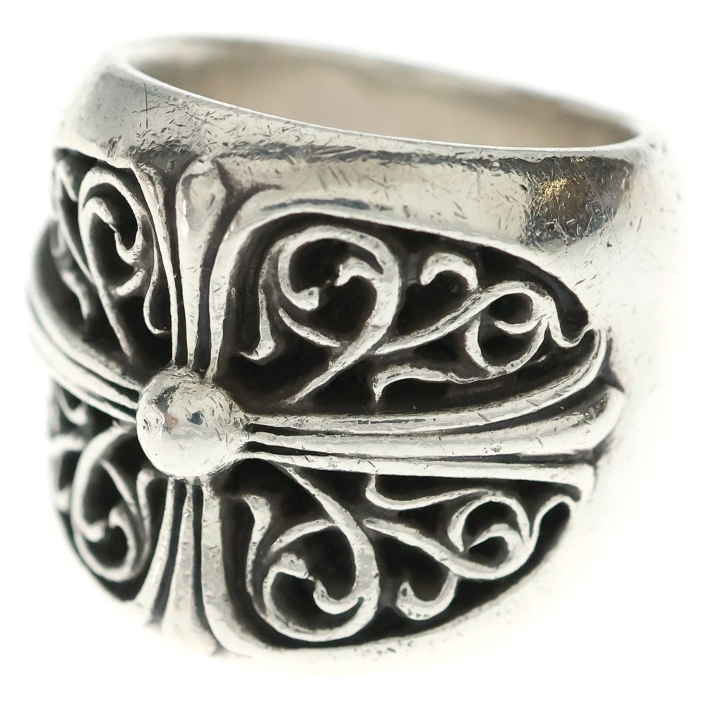 CHROME HEARTS(クロムハーツ) CLASSIC OVAL クラシックオーバルクロス リング シルバー BCA340