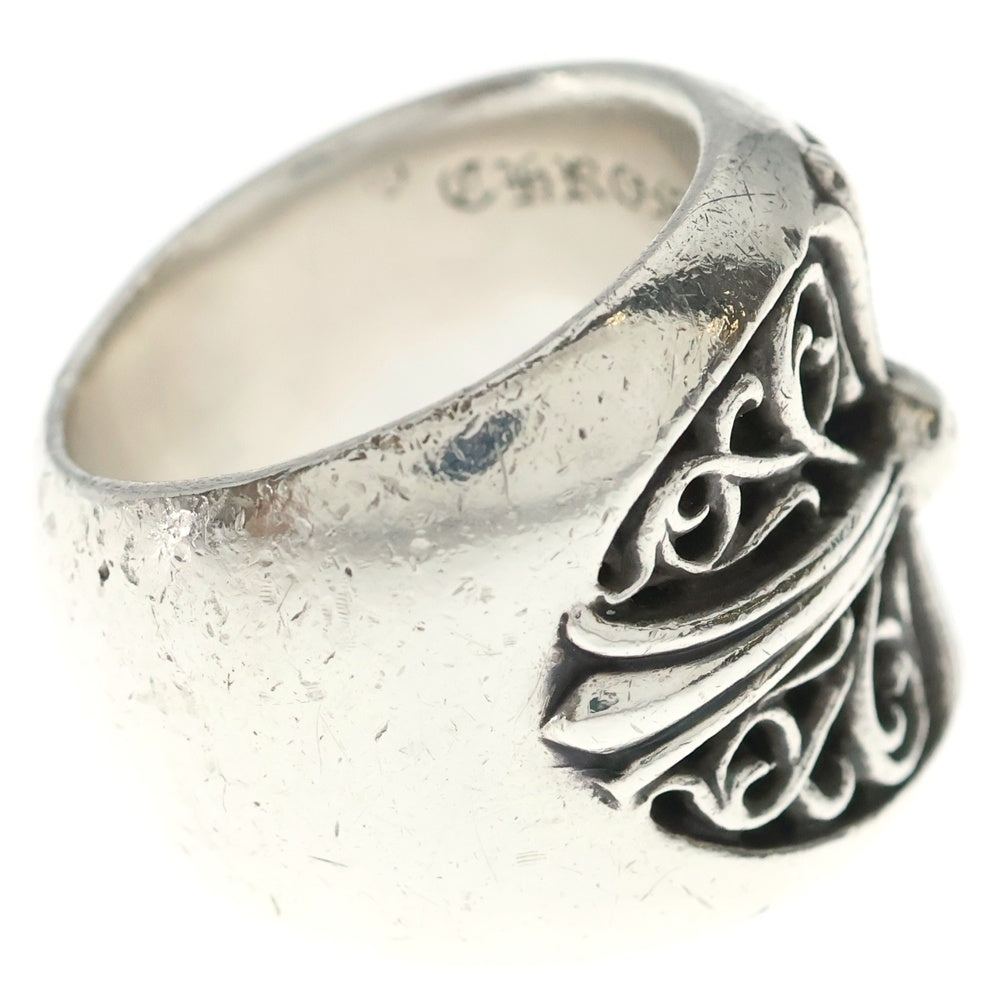CHROME HEARTS(クロムハーツ) CLASSIC OVAL クラシックオーバルクロス リング シルバー BCA340