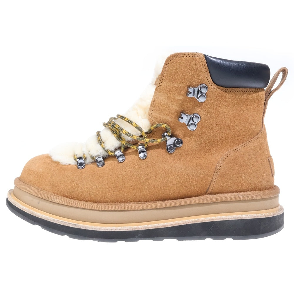 UGG(アグ) × Sacai Hiker Boots 1178390 ハイカー ハイカット ブーツ ベージュ