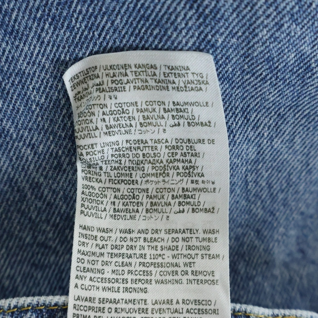 Maison Martin Margiela(メゾンマルタンマルジェラ) SLASH DETAIL DENIM PANTS ダメージ加工 デニムパンツ インディゴ S51LA0051 S30513 レディース