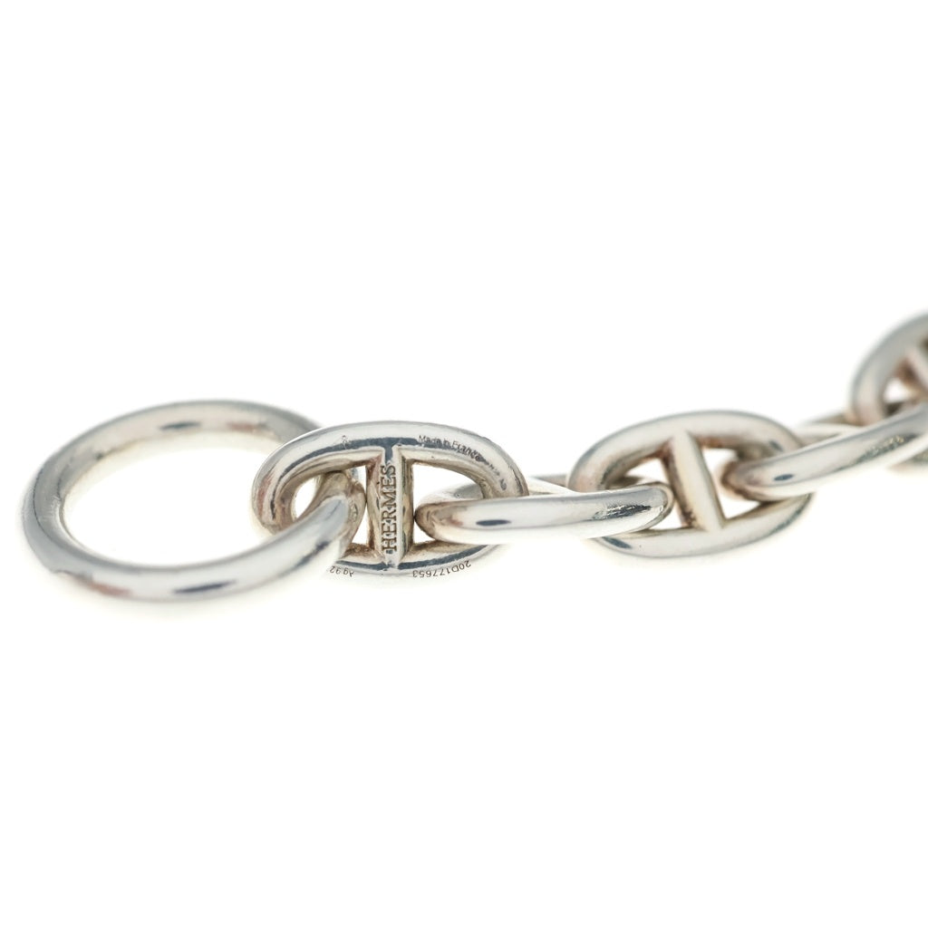 HERMES(エルメス) Chaine d'Ancre MM 15LINK シェーヌダンクルMM 16コマ チェーンブレスレット シルバー レディース