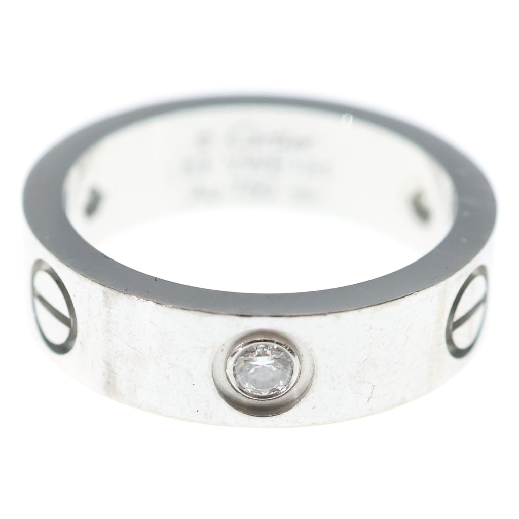 Cartier(カルティエ) K18 WG 4Pダイヤ ラブリング ホワイトゴールド