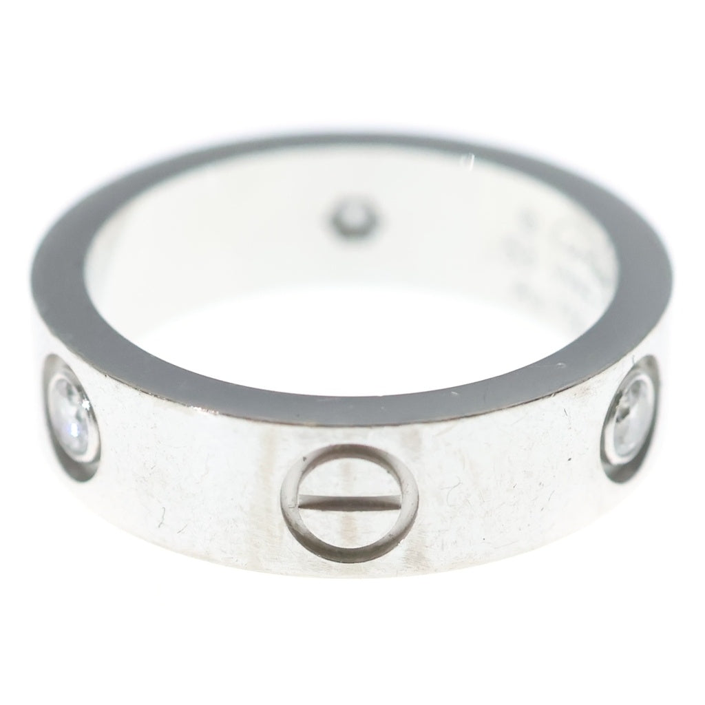 Cartier(カルティエ) K18 WG 4Pダイヤ ラブリング ホワイトゴールド