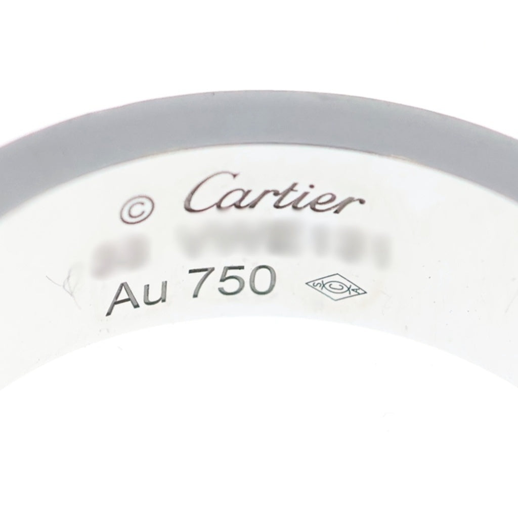 Cartier(カルティエ) K18 WG 4Pダイヤ ラブリング ホワイトゴールド