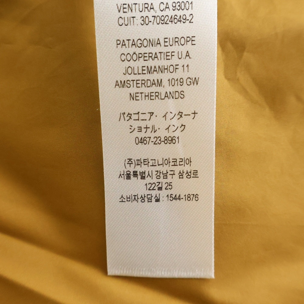 PATAGONIA(パタゴニア) 24AW Jackson Glacier Jacket ジャクソングレイシャー STY27921FA24 ダウンジャケット キャメル