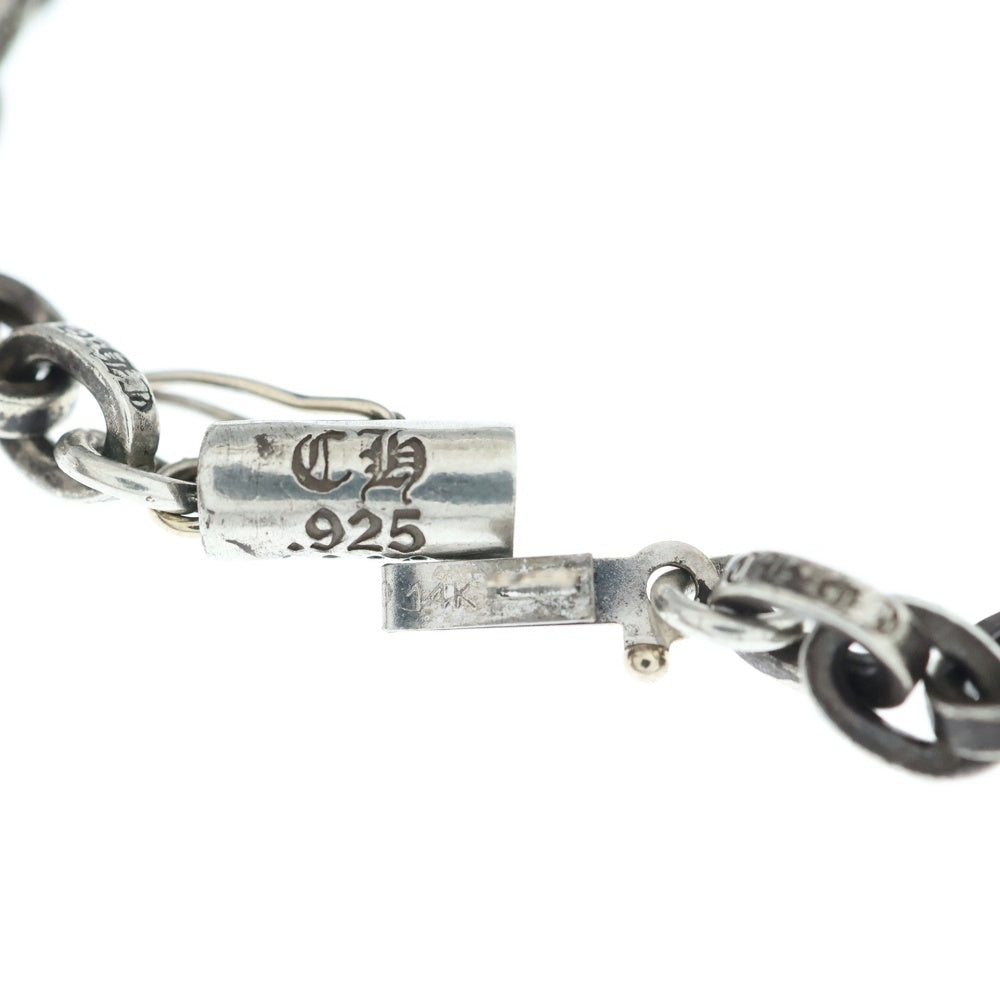 CHROME HEARTS(クロムハーツ) PAPER CHAIN ペーパーチェーン ブレスレット シルバー BCA178