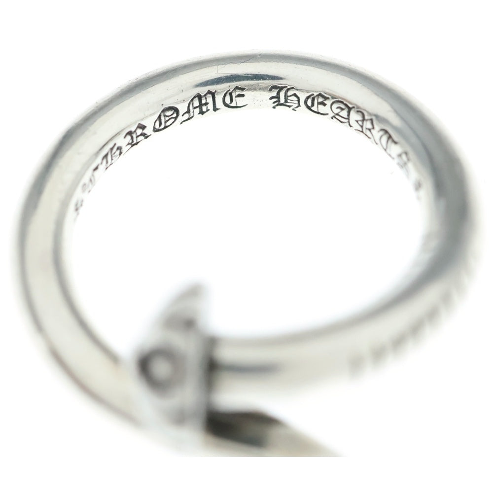 CHROME HEARTS(クロムハーツ) NAIL CRSBALL ネイル クロスボール リング シルバー BCA349