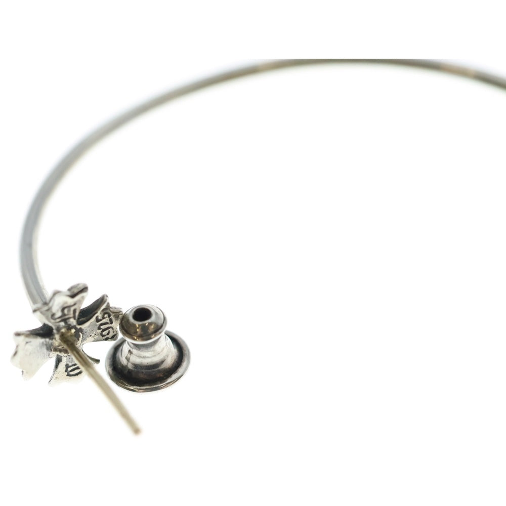 CHROME HEARTS(クロムハーツ) HOOP CH PLS CHプラス フープ ピアス シルバー BCA099