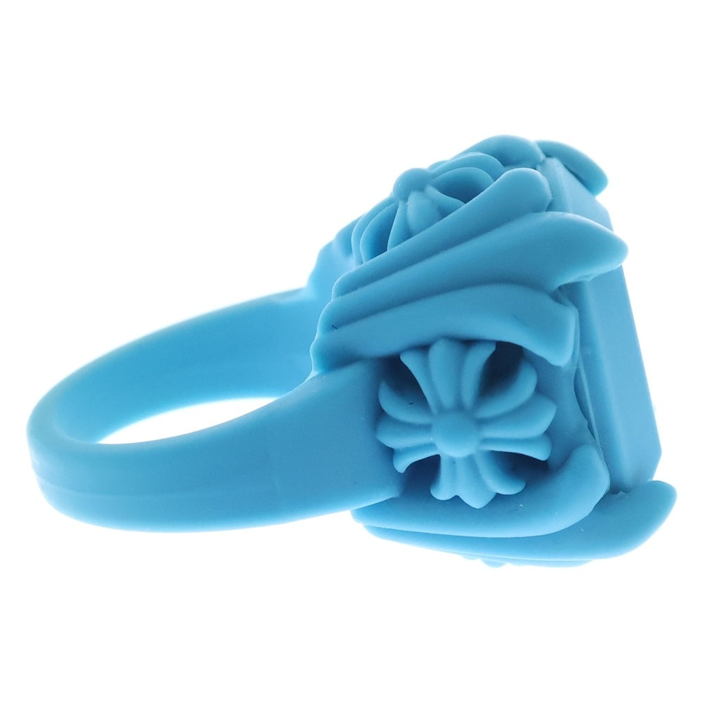 CHROME HEARTS(クロムハーツ) COCL&TAIL PLSTC RING カクテル ラバーリング ブルー