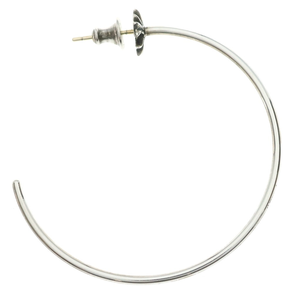 CHROME HEARTS(クロムハーツ) HOOP CH PLS CHプラス フープ ピアス シルバー BCA099