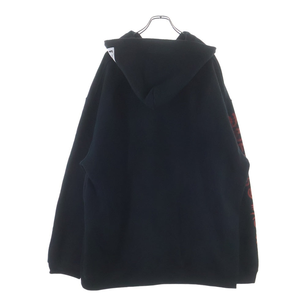 VETEMENTS(ヴェトモン) 20SS Anarchy Hoodie アナーキーフーディ SS20TR312 プルオーバーパーカー ブラック