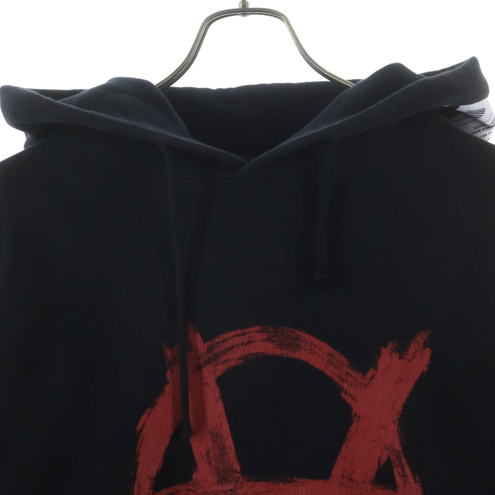 VETEMENTS(ヴェトモン) 20SS Anarchy Hoodie アナーキーフーディ SS20TR312 プルオーバーパーカー ブラック