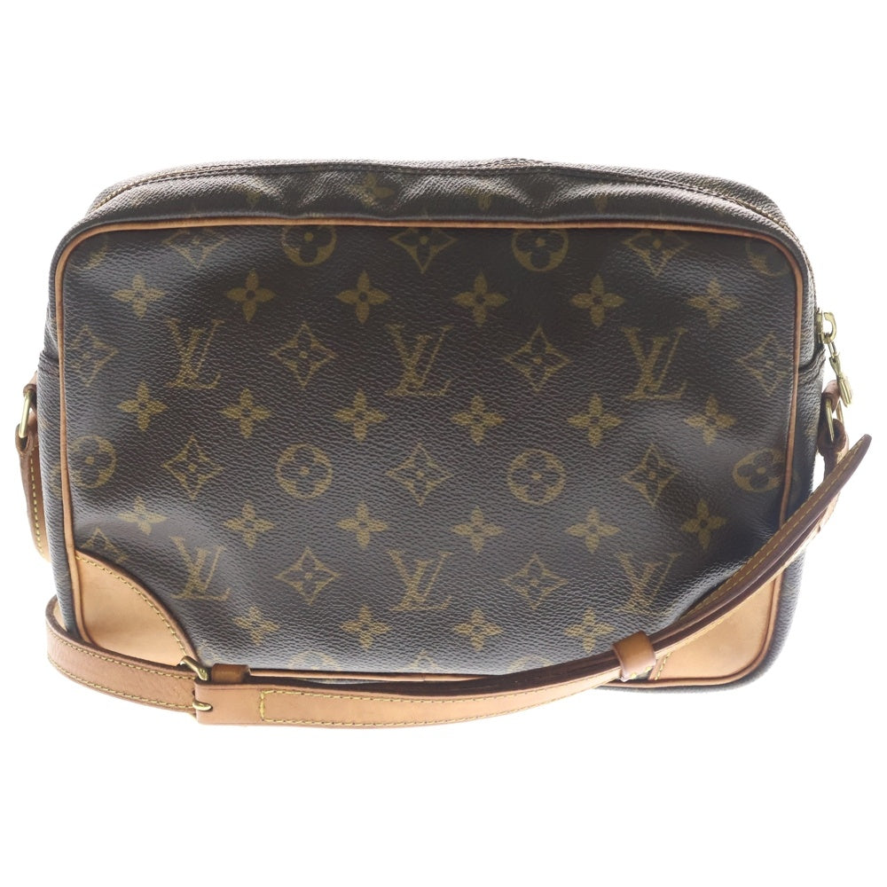 LOUIS VUITTON(ルイヴィトン) モノグラム トロカデロ ショルダーバッグ ブラウン レザー×PVC M51274 ゴールド金具 レディース