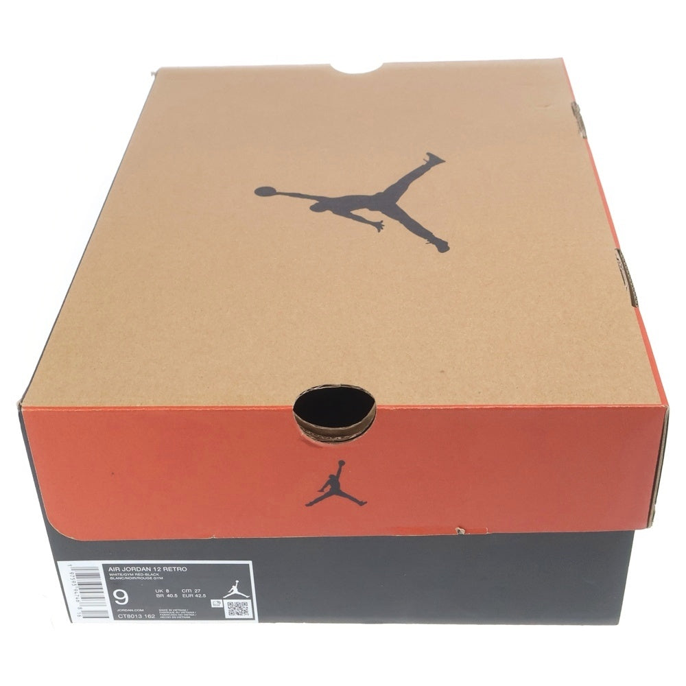NIKE(ナイキ) Air Jordan 12 Retro Taxi Flip エアジョーダン12 ハイカットスニーカー ブラック/ホワイト CT8013-162