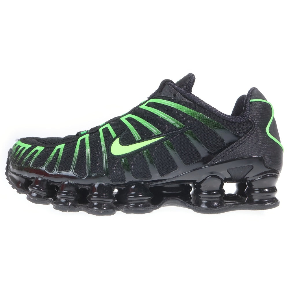NIKE(ナイキ) Shox TL Black/Green Strike ショックス ブラック/グリーンストライク AV3595-012 26.5cm/US8.5 ローカットスニーカー ブラック