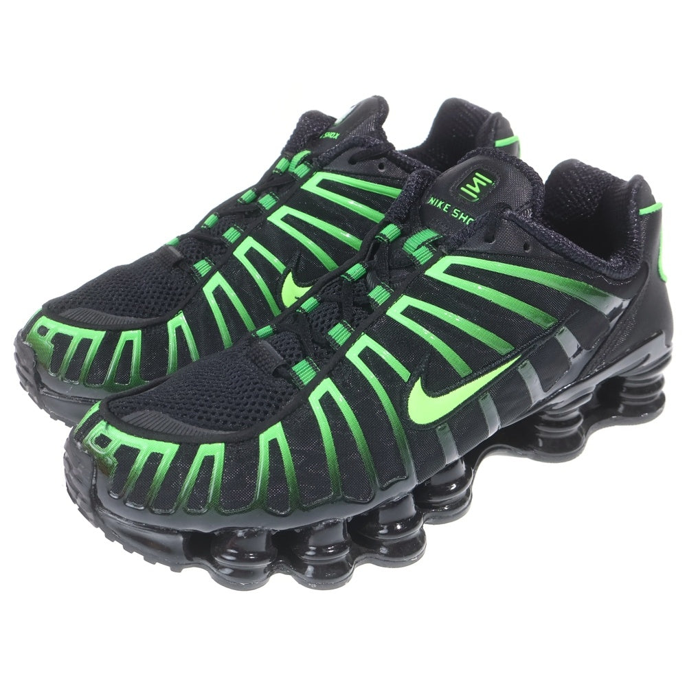 NIKE(ナイキ) Shox TL Black/Green Strike ショックス ブラック/グリーンストライク AV3595-012 26.5cm/US8.5 ローカットスニーカー ブラック