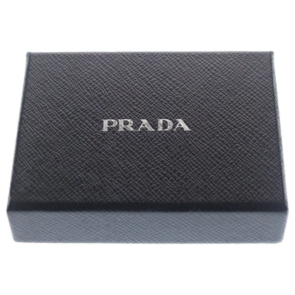 PRADA(プラダ) Saffiano サフィアーノ レザー カードケース ブラック レディース