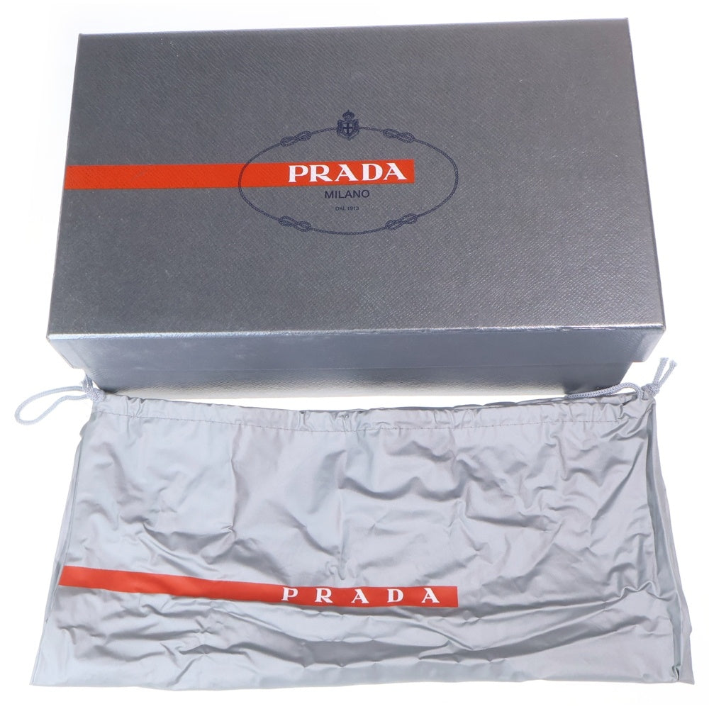 PRADA SPORT(プラダ スポーツ) CALZATURE UOMO VITELLO SPORT ストレートチップ レザー 内羽根 ドレスシューズ ブラック