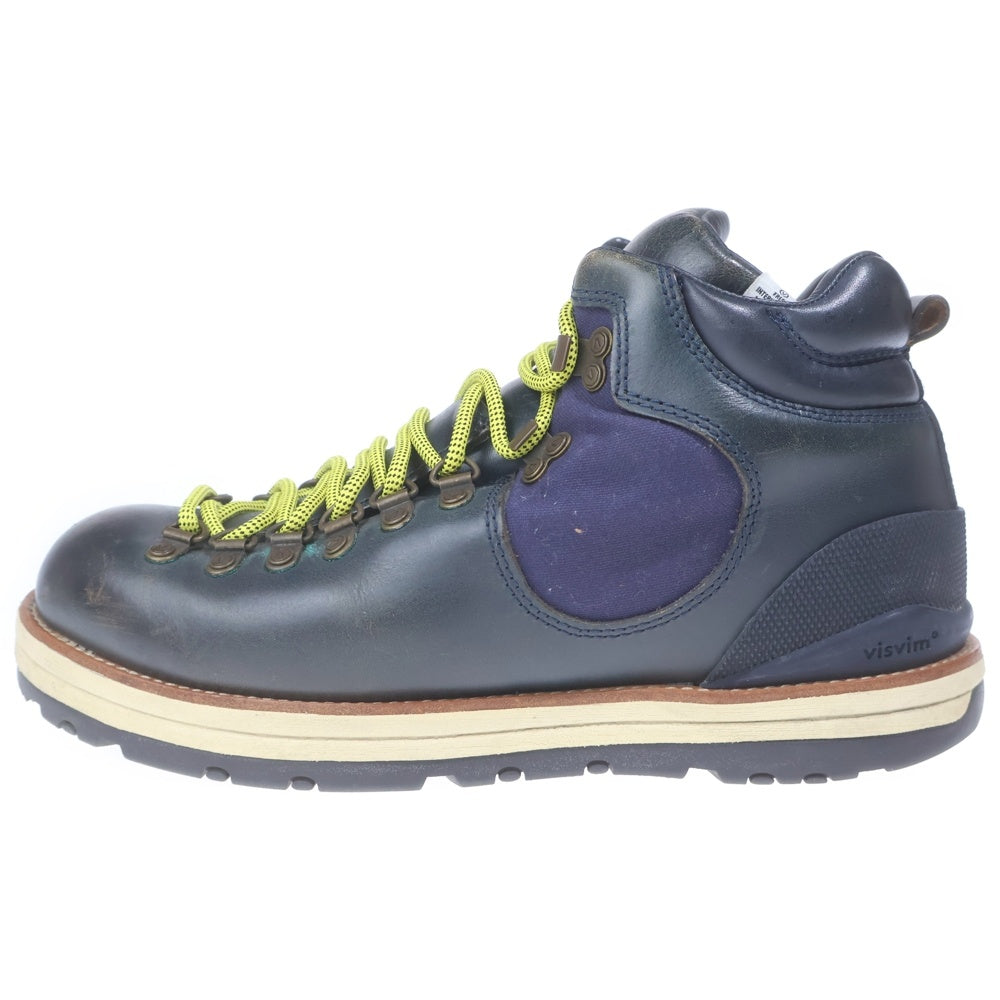 VISVIM(ヴィスヴィム) SERRA NAVY M9 セラ レザー V00007412-02 US 09 ハイカットスニーカー ネイビー