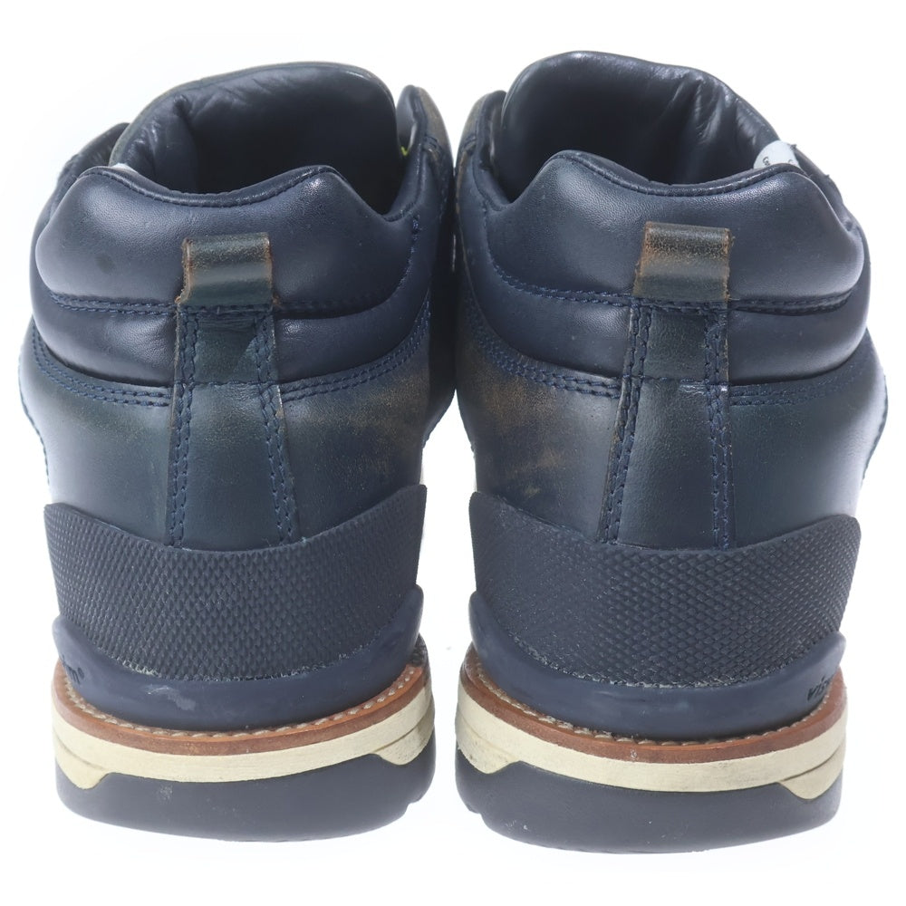 VISVIM(ヴィスヴィム) SERRA NAVY M9 セラ レザー V00007412-02 US 09 ハイカットスニーカー ネイビー