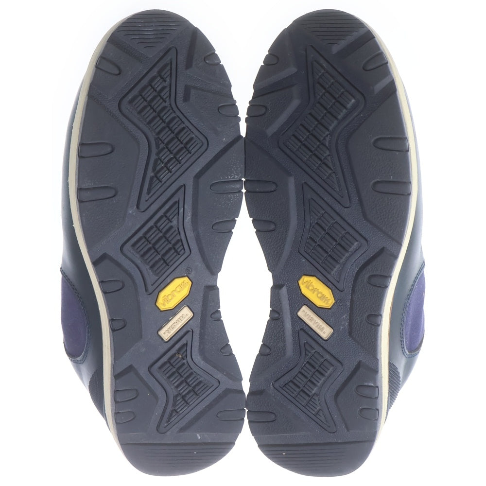 VISVIM(ヴィスヴィム) SERRA NAVY M9 セラ レザー V00007412-02 US 09 ハイカットスニーカー ネイビー