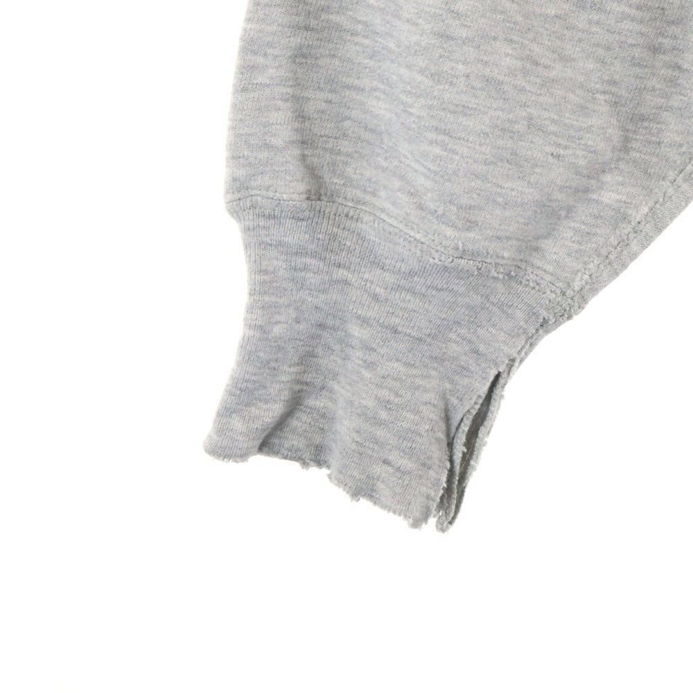 CHAMPION(チャンピオン) 90s USA製 YALE REVERSE WEAVE リバースウィーブ 首カット クルーネックスウェット グレー
